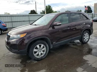 2013 Kia Sorento LX with VIN 5XYKTDA27DG347624, listed as a Copart auction lot 63024205 with 65,778 mi miles and Salvage title. Bid and sale history available at DreamBid. Image 1.
