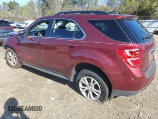 2016 Chevrolet Equinox LT with VIN 2GNFLFEK4G6256634, listed as a Copart auction lot 50635535 with 80,134 mi miles and Salvage Title. Bid and sale history available at DreamBid. Image 2.