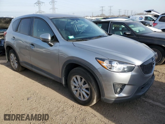 2013 Mazda CX-5 Touring with VIN JM3KE4CE6D0127888, listed as a Copart auction lot 49294035 with 136,048 mi miles and Salvage Title. Bid and sale history available at DreamBid. Image 4.