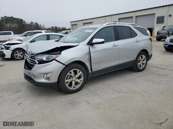 2018 Chevrolet Equinox Premier with VIN 2GNAXMEV1J6210358, listed as a Copart auction lot 41397155 with 85,901 mi miles and Salvage Title. Bid and sale history available at carsss.com. Image 1.