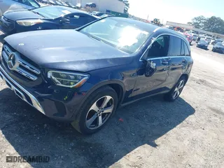 2021 Mercedes-Benz GLC with VIN W1N0G8DB5MF956513, listed as a IAAI auction lot 41979023 with 27,405 mi miles. Bid and sale history available at carsss.com. Image 2.