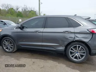 2022 Ford Edge Titanium with VIN 2FMPK4K93NBA14018, listed as a IAAI auction lot 41878548 with 52,515 mi miles. Bid and sale history available at carsss.com. Image 14.