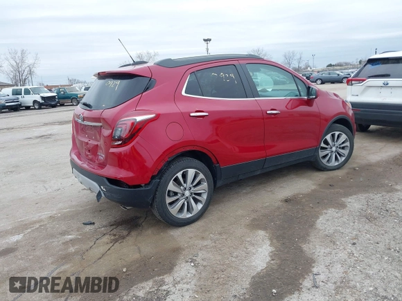 2020 Buick Encore Preferred with VIN KL4CJASB0LB022694, listed as a IAAI auction lot 41990929 with 50,807 mi miles and . Bid and sale history available at DreamBid. Image 4.