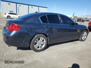 2011 Infiniti G25 Sedan Journey with VIN JN1DV6AP5BM602019, listed as a Copart auction lot 45898765 with 140,401 mi miles and Salvage Title. Bid and sale history available at carsss.com. Image 3.