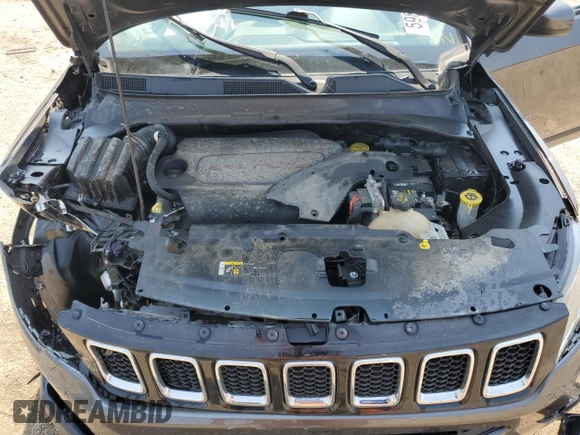 2018 Jeep Compass Altitude с VIN 3C4NJDBB5JT114847, выставлен на аукционе Copart как лот 59864675 с пробегом 123 036 миль миль и Списание • Salvage title. История ставок и продаж доступна на DreamBid. Изображение 11.