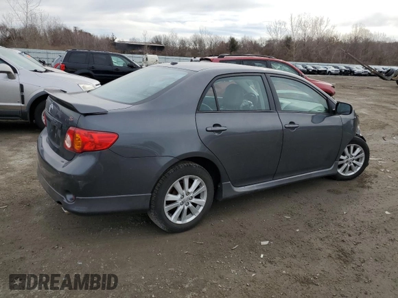 2010 Toyota Corolla with VIN 1NXBU4EE8AZ377464, listed as a Copart auction lot 46511095 with 120,645 mi miles and Clean Title. Bid and sale history available at carsss.com. Image 3.