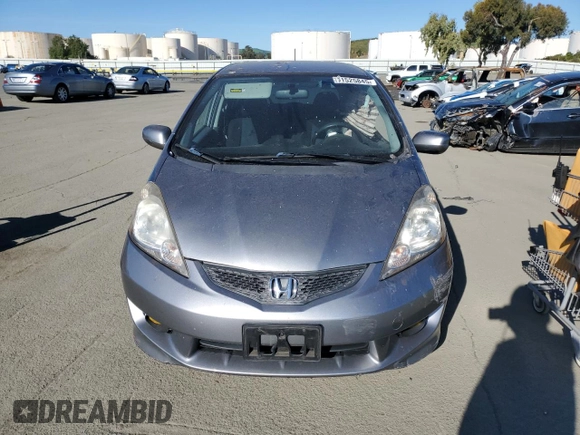 2009 Honda Fit Sport with VIN JHMGE88459S012456, listed as a Copart auction lot 51525845 with 59,142 mi miles and Salvage Title. Bid and sale history available at carsss.com. Image 5.