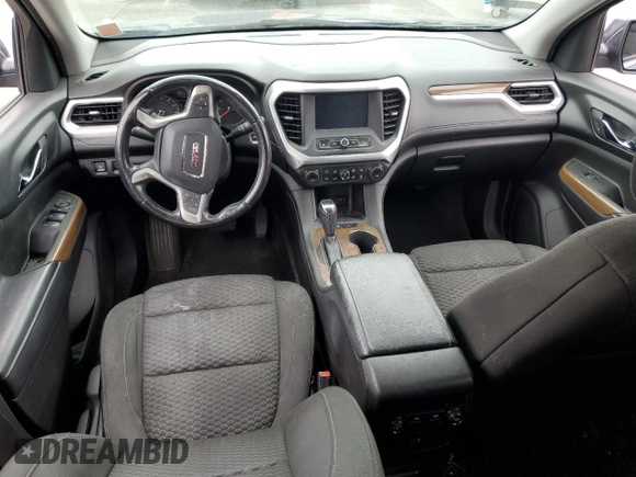 2018 GMC Acadia SLE with VIN 1GKKNRLA2JZ219465, listed as a Copart auction lot 55831755 with 157,168 mi miles and Salvage title. Bid and sale history available at DreamBid. Image 8.