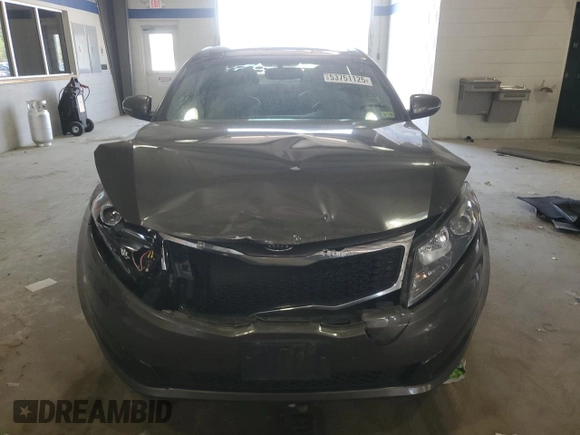 2013 Kia Optima EX with VIN 5XXGN4A72DG091652, listed as a Copart auction lot 53751125 with 134,379 mi miles and Salvage Title. Bid and sale history available at carsss.com. Image 5.