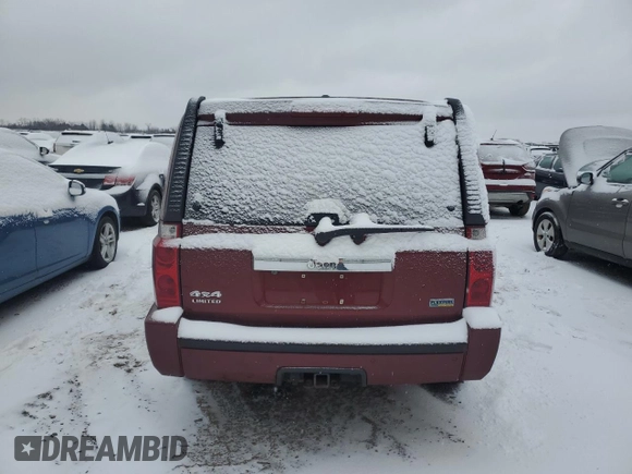 2007 Jeep Commander Limited с VIN 1J8HG58P37C563073, выставлен на аукционе Copart как лот 44947195 с пробегом 105 677 миль миль и Списание • Salvage title. История ставок и продаж доступна на DreamBid. Изображение 6.