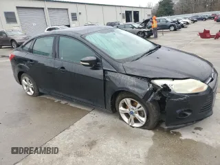 2013 Ford Focus SE with VIN 1FADP3F25DL198883, listed as a Copart auction lot 46290185 with Not Provided miles and Salvage Title. Bid and sale history available at carsss.com. Image 4.
