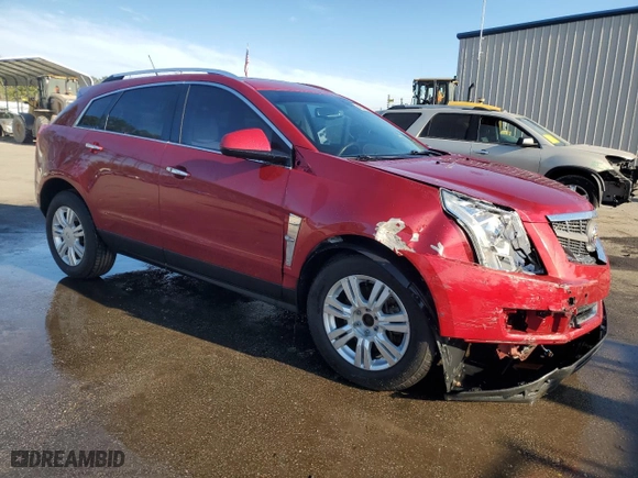 2012 Cadillac SRX Luxury Collection with VIN 3GYFNAE3XCS639188, listed as a Copart auction lot 46290585 with 157,696 mi miles and Salvage Title. Bid and sale history available at carsss.com. Image 4.