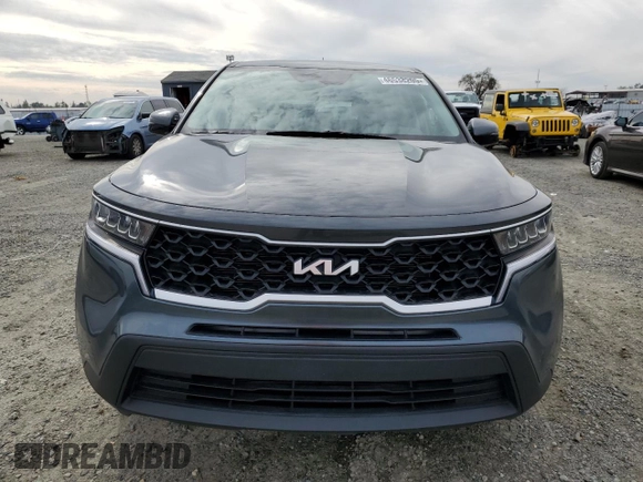 2023 Kia Sorento LX with VIN 5XYRG4LC8PG207160, listed as a Copart auction lot 46538205 with 36,177 mi miles and Salvage Title. Bid and sale history available at carsss.com. Image 5.