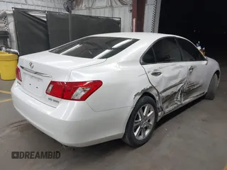 2009 Lexus ES 350 with VIN JTHBJ46G892304985, listed as a IAAI auction lot 41925332 with 109,341 mi miles. Bid and sale history available at carsss.com. Image 4.