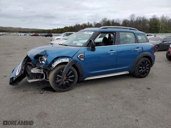 2022 MINI Countryman Cooper S with VIN WMZ83BR07N3N86193, listed as a Copart auction lot 72603234 with 29,406 mi miles and Salvage Title. Bid and sale history available at carsss.com. Image 1.