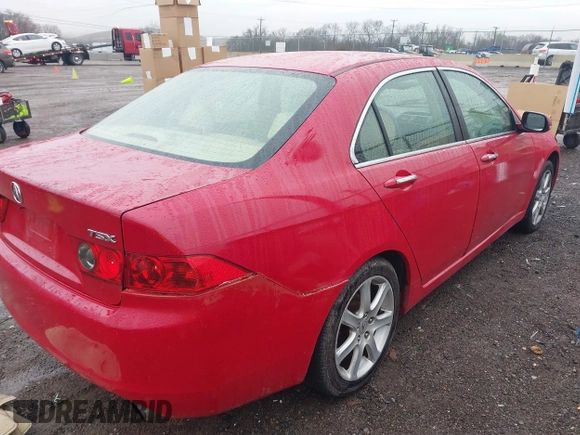 2004 Acura TSX w/Navigation with VIN JH4CL96934C012208, listed as a IAAI auction lot 41554461 with 207,525 mi miles. Bid and sale history available at carsss.com. Image 4.