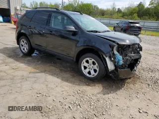 2014 Ford Edge SEL with VIN 2FMDK3JC5EBB86674, listed as a Copart auction lot 52194425 with 123,833 mi miles and Salvage Title. Bid and sale history available at carsss.com. Image 4.