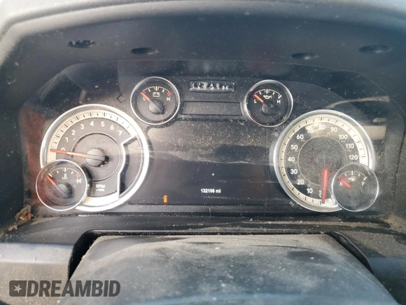 2019 Ram 1500 Classic Warlock with VIN 1C6RR6GT6KS616705, listed as a Copart auction lot 62071644 with 132,106 mi miles and Salvage Title. Bid and sale history available at carsss.com. Image 9.