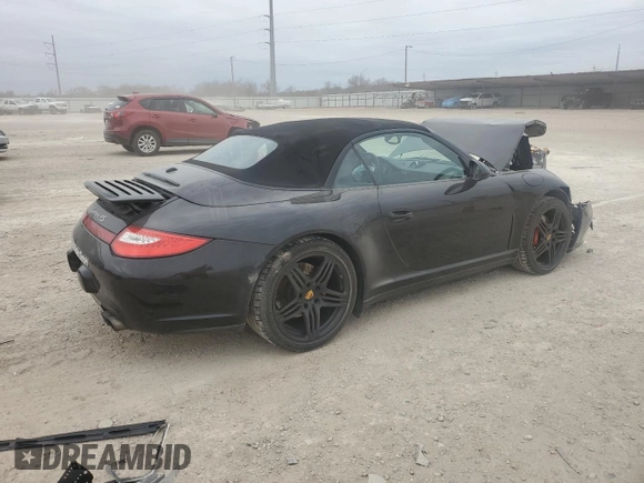2009 Porsche 911 Carrera S with VIN WP0CB29959S755831, listed as a Copart auction lot 47064005 with 114,522 mi miles and Salvage title. Bid and sale history available at DreamBid. Image 3.