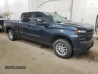2021 Chevrolet Silverado 1500 RST with VIN 1GCUYEEL7MZ166625, listed as a Copart auction lot 52420215 with 97,381 mi miles and Salvage Title. Bid and sale history available at carsss.com. Image 4.