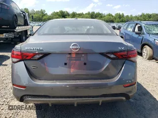 2024 Nissan Sentra SV with VIN 3N1AB8CV9RY309377, listed as a Copart auction lot 62084215 with 8,045 mi miles and Salvage title. Bid and sale history available at DreamBid. Image 6.