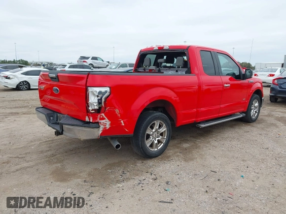 2016 Ford F-150 XL with VIN 1FTEX1CP0GKE28214, listed as a IAAI auction lot 41363528 with 84,377 mi miles and . Bid and sale history available at carsss.com. Image 4.