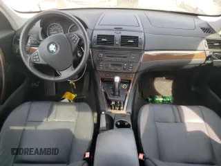 2010 BMW X3 xDrive30i with VIN WBXPC9C44AWJ32723, listed as a Copart auction lot 53875935 with 128,080 mi miles and Clean Title. Bid and sale history available at carsss.com. Image 8.