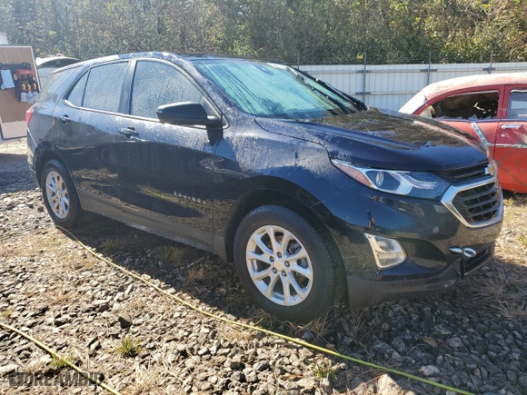 2020 Chevrolet Equinox LS with VIN 3GNAXSEV6LS632439, listed as a Copart auction lot 75980834 with 0 mi miles and Salvage Title. Bid and sale history available at carsss.com. Image 4.