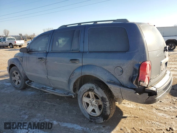 2005 Dodge Durango SLT z VIN 1D4HD48D45F509957, wystawiony jako Copart lot #45083915 z przebiegiem 334 568 mil mil oraz Szkoda całkowita • Salvage title. Historia ofert i sprzedaży dostępna na DreamBid. Obrazek 2.