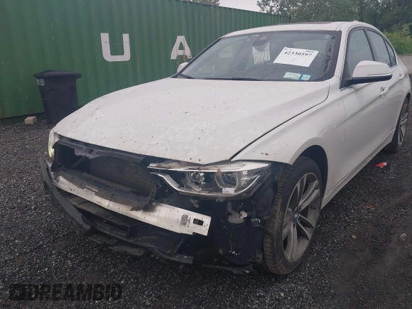 2017 BMW 3 Series 330i xDrive with VIN WBA8D9G39HNU63519, listed as a IAAI auction lot 42330597 with 80,498 mi miles and . Bid and sale history available at DreamBid. Image 6.