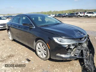 2015 Chrysler 200 Limited with VIN 1C3CCCAB3FN622419, listed as a Copart auction lot 53581745 with 153,404 mi miles and Clean Title. Bid and sale history available at DreamBid. Image 4.
