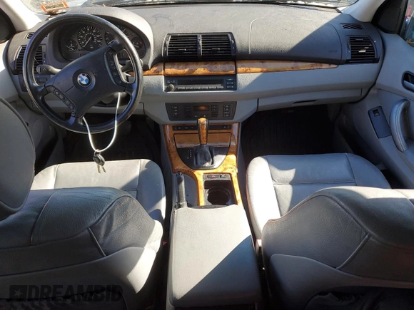 2004 BMW X5 3.0i with VIN 5UXFA135X4LU37785, listed as a Copart auction lot 42455994 with 0 mi miles and Clean Title. Bid and sale history available at carsss.com. Image 8.