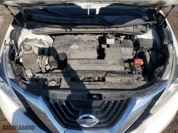 2016 Nissan Murano Platinum with VIN 5N1AZ2MG3GN150786, listed as a Copart auction lot 46877545 with 89,960 mi miles and Salvage Title. Bid and sale history available at carsss.com. Image 12.