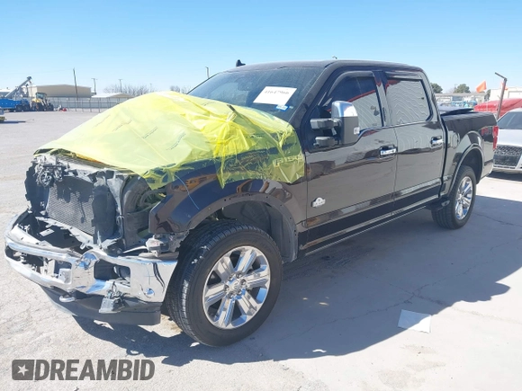 2018 Ford F-150 XL with VIN 1FTEW1E5XJFE46654, listed as a IAAI auction lot 41647966 with 93,397 mi miles. Bid and sale history available at carsss.com. Image 17.
