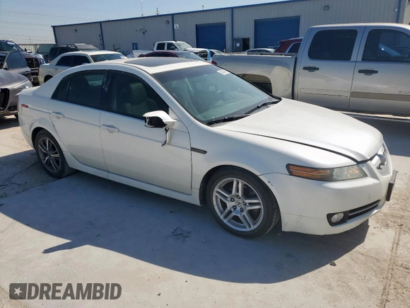 2008 Acura TL with VIN 19UUA66258A037918, listed as a Copart auction lot 52464915 with 345,208 mi miles and Clean Title. Bid and sale history available at carsss.com. Image 4.