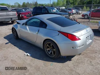 2003 Nissan 350Z Touring with VIN JN1AZ34E93T011392, listed as a IAAI auction lot 42096385 with 83,429 mi miles and . Bid and sale history available at DreamBid. Image 3.