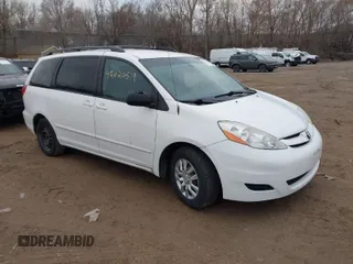 2006 Toyota Sienna CE with VIN 5TDZA23C86S477111, listed as a IAAI auction lot 42020519 with 191,091 mi miles. Bid and sale history available at carsss.com. Image 1.