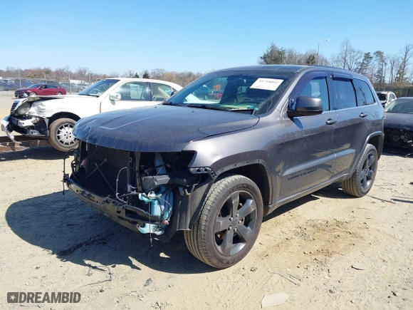 2015 Jeep Grand Cherokee Altitude with VIN 1C4RJFAG4FC115470, listed as a IAAI auction lot 41718092 with 95,082 mi miles. Bid and sale history available at carsss.com. Image 2.
