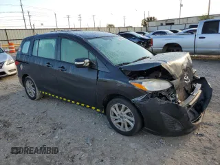 2014 Mazda 5 Sport with VIN JM1CW2BLXE0170260, listed as a Copart auction lot 72820824 with 166,315 mi miles and Salvage Title. Bid and sale history available at carsss.com. Image 4.