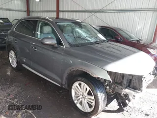 2018 Audi Q5 Prestige with VIN WA1CNAFY0J2023988, listed as a IAAI auction lot 41864266 with 39,298 mi miles. Bid and sale history available at carsss.com. Image 1.