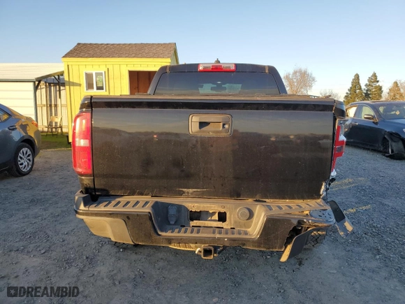 2021 Chevrolet Colorado 4WD ZR2 with VIN 1GCGTEEN6M1169379, listed as a Copart auction lot 87615955 with 34,487 mi miles and Salvage Title. Bid and sale history available at carsss.com. Image 6.