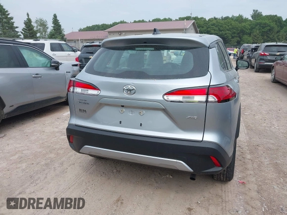2023 Toyota Corolla Cross L with VIN 7MUAAABG9PV047493, listed as a IAAI auction lot 42441413 with 15,485 mi miles and . Bid and sale history available at DreamBid. Image 16.