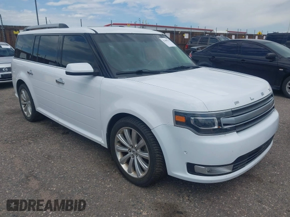 2016 Ford Flex Limited z VIN 2FMHK6DT8GBA18903, wystawiony jako IAAI lot #42460131 z przebiegiem 114 165 mil mil oraz . Historia ofert i sprzedaży dostępna na DreamBid. Obrazek 1.