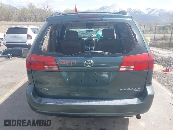 2005 Toyota Sienna XLE with VIN 5TDBA22C65S040922, listed as a IAAI auction lot 41988449 with 292,167 mi miles. Bid and sale history available at carsss.com. Image 16.