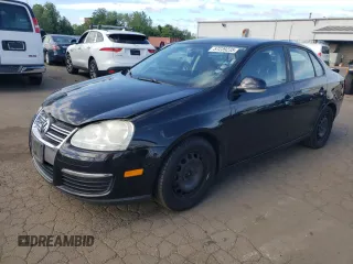 2008 Volkswagen Jetta S z VIN 3VWJZ71K48M189616, wystawiony jako Copart lot #57239235 z przebiegiem 134 697 mil mil oraz Szkoda całkowita • Salvage title. Historia ofert i sprzedaży dostępna na DreamBid. Obrazek 1.