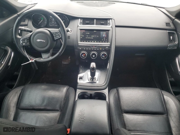 2018 Jaguar E-PACE S with VIN SADFJ2FX7J1Z10011, listed as a Copart auction lot 86499804 with 78,824 mi miles and Salvage Title. Bid and sale history available at carsss.com. Image 8.