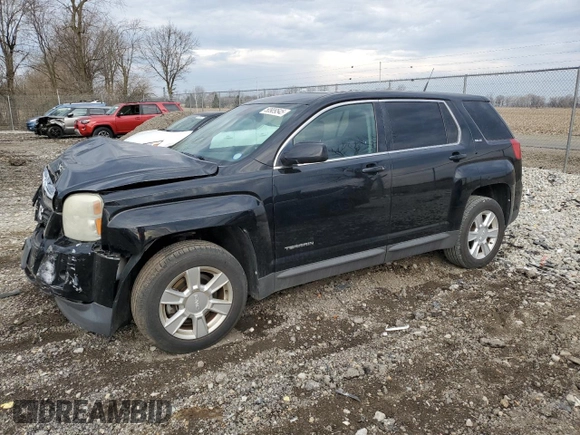 2012 GMC Terrain SLE-1 with VIN 2GKALMEK5C6168195, listed as a Copart auction lot 50909545 with 135,730 mi miles and Salvage Title. Bid and sale history available at carsss.com. Image 1.