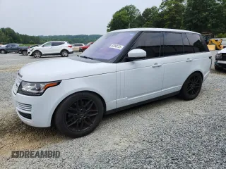 2017 Land Rover Range Rover HSE with VIN SALGS2FV4HA339544, listed as a Copart auction lot 63998735 with 107,193 mi miles and Clean title. Bid and sale history available at DreamBid. Image 1.