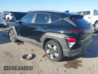 2025 Hyundai Kona SEL with VIN KM8HB3AB8SU224929, listed as a IAAI auction lot 41745377 with 10,160 mi miles. Bid and sale history available at carsss.com. Image 3.