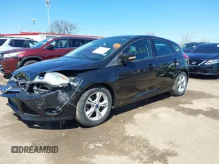 2014 Ford Focus SE with VIN 1FADP3K20EL428918, listed as a IAAI auction lot 41967617 with 114,386 mi miles. Bid and sale history available at carsss.com. Image 2.